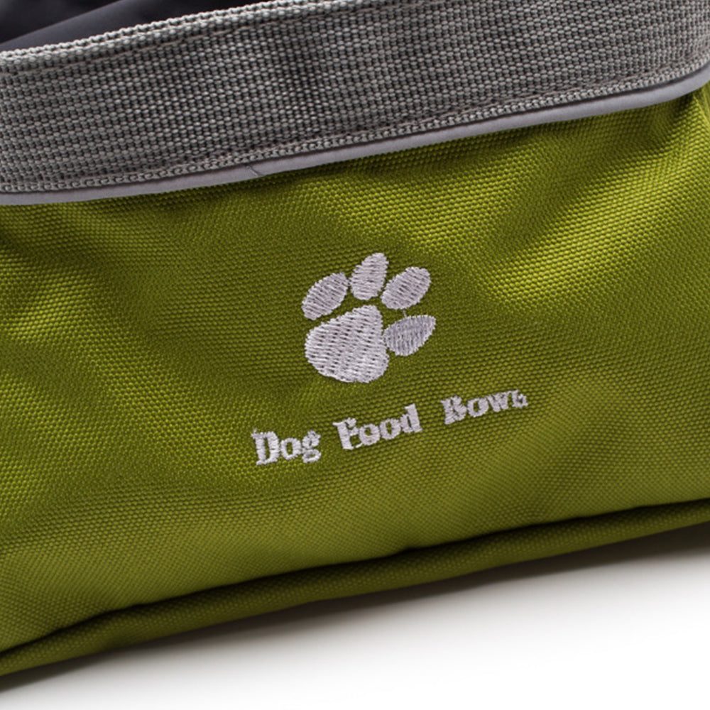 Portable Collapsible Pet Bowl – Foldable Silicone Dog Food & Water Feeder