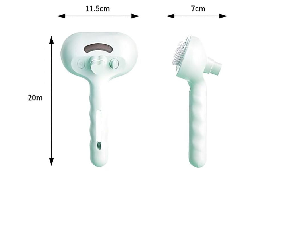 Pet Grooming Spray Brush – Anti-Shedding Pin Comb for Dogs & Cats