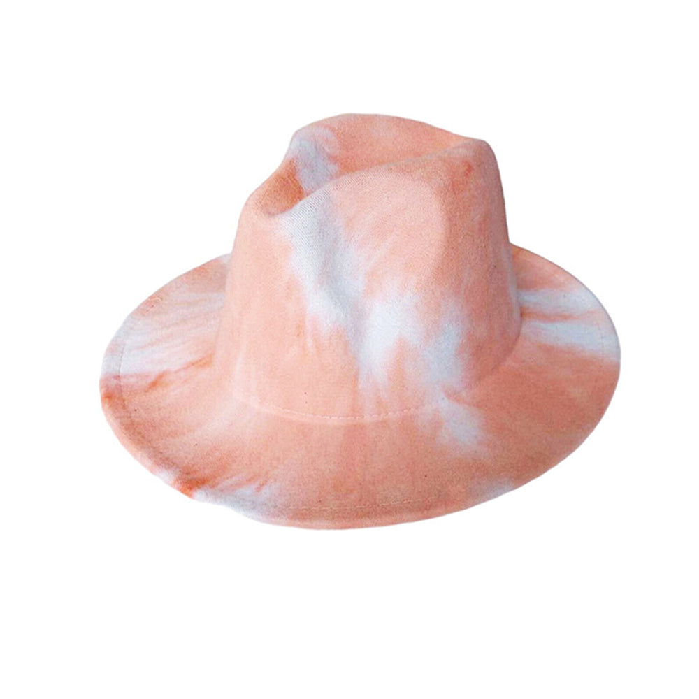Men Women Jazz Summer Cap Wide Hat Hat Tie-Dye For Party Costumes Print Gift