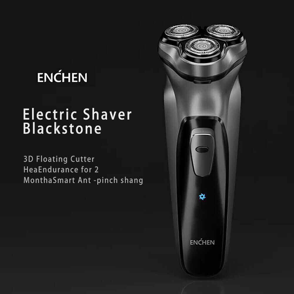 Wet Dry Rotary Shaver Electric Shaver 3 Heads Cordless Men Razor USB
