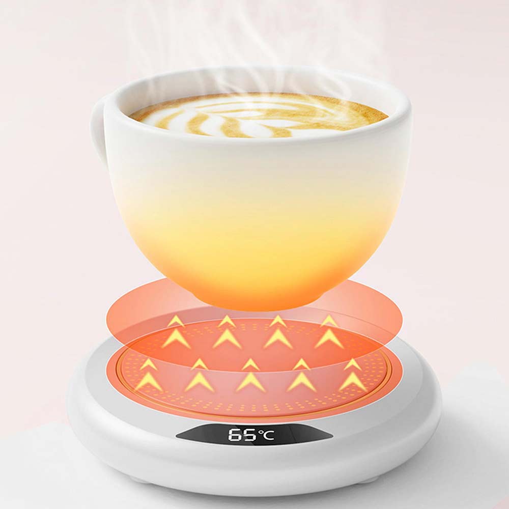 USB Heating Coaster Warmer Smart Electric Milk Coffee Tea Mug Cup Heater Mat Pad
