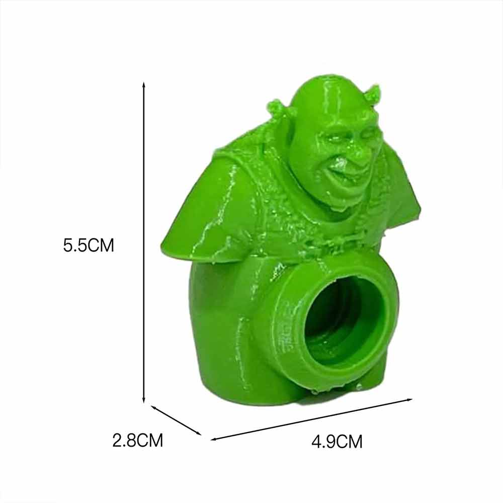 Shrek Pooping Toothpaste Cap – Fun Toothpaste Topper Dispenser & Squeezer (Novelty Bathroom Accessory)