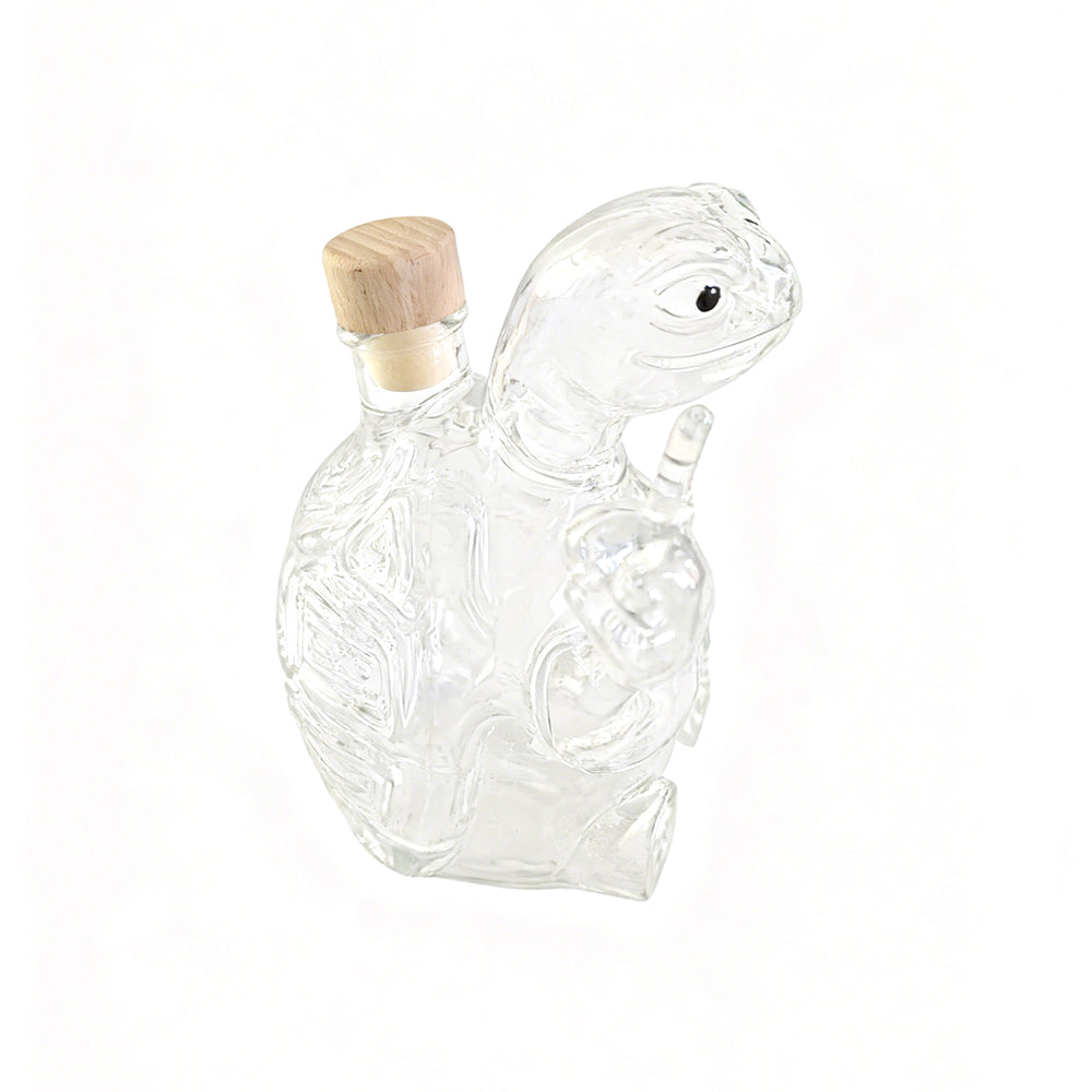 Turtle Whiskey Bottle 2025 - Unique Animal Glass Decanter Gift 350ml