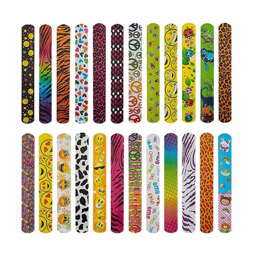 Wristband Slap Bands Slap Bracelets Kids Party Bag Fillers Toy Gift Favor