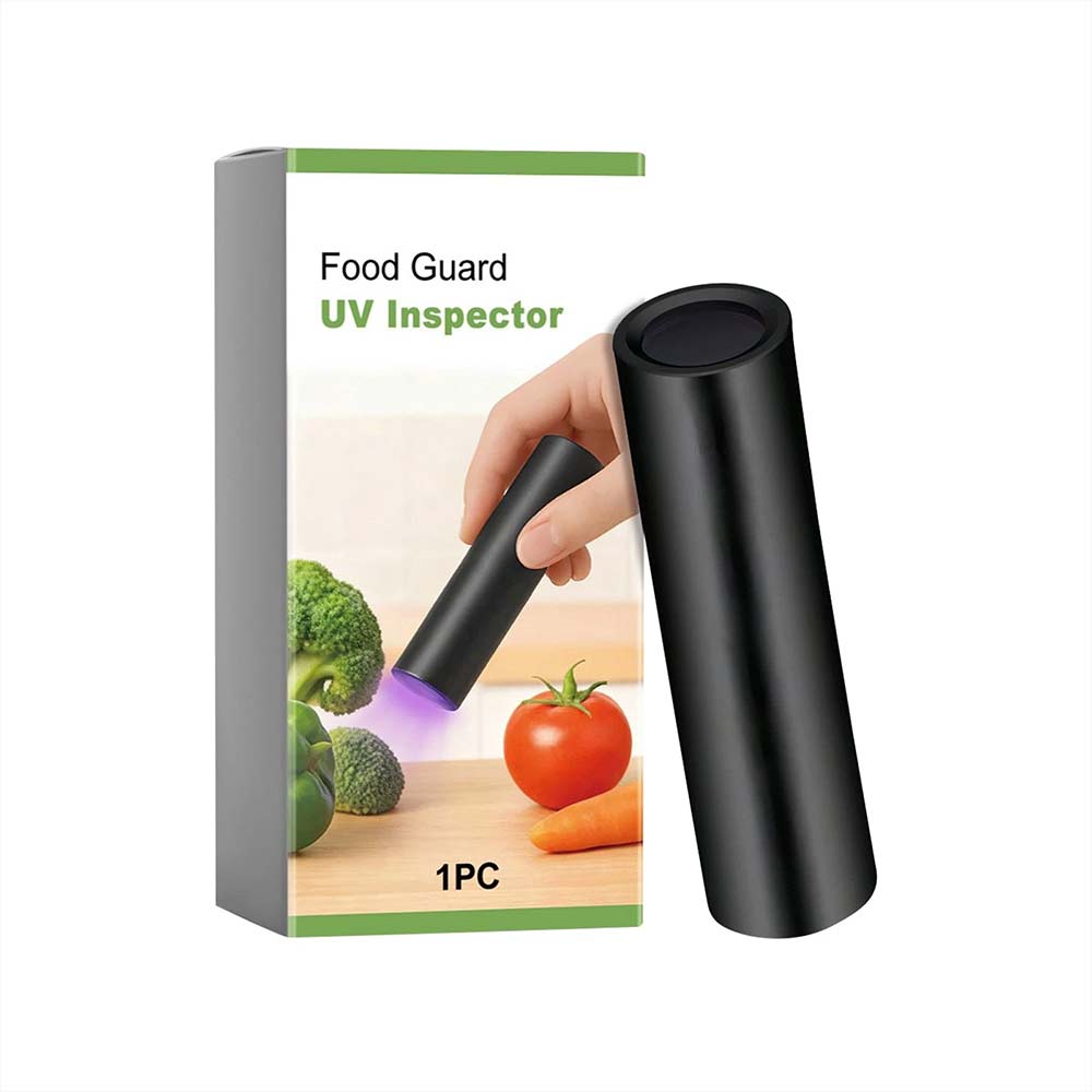 UV Black Light Flashlight – Portable UV Flashlight for Vegetable & Produce Detector