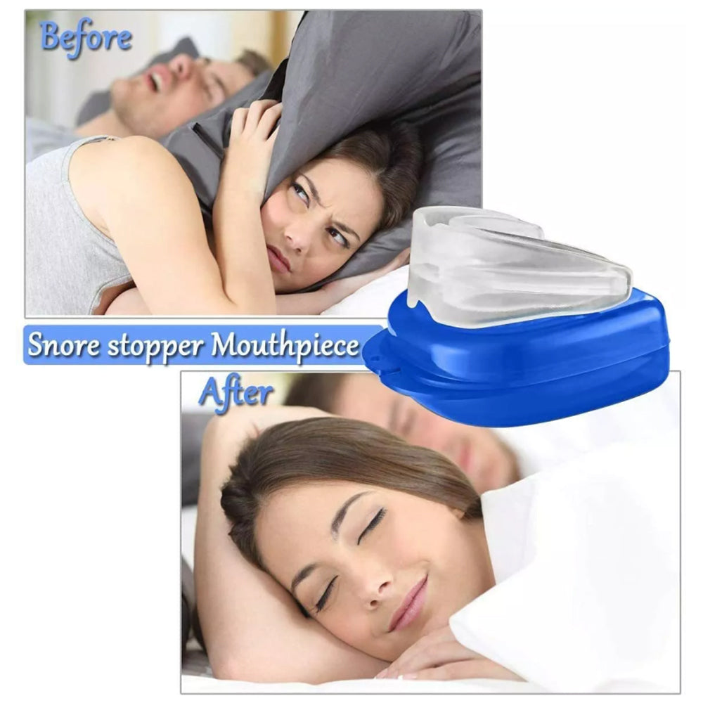 NHS SNORE GUARD - ANTI-SNORING MANDIBULAR MOUTHPIECE DEVICE SLEEP APNOEA AID