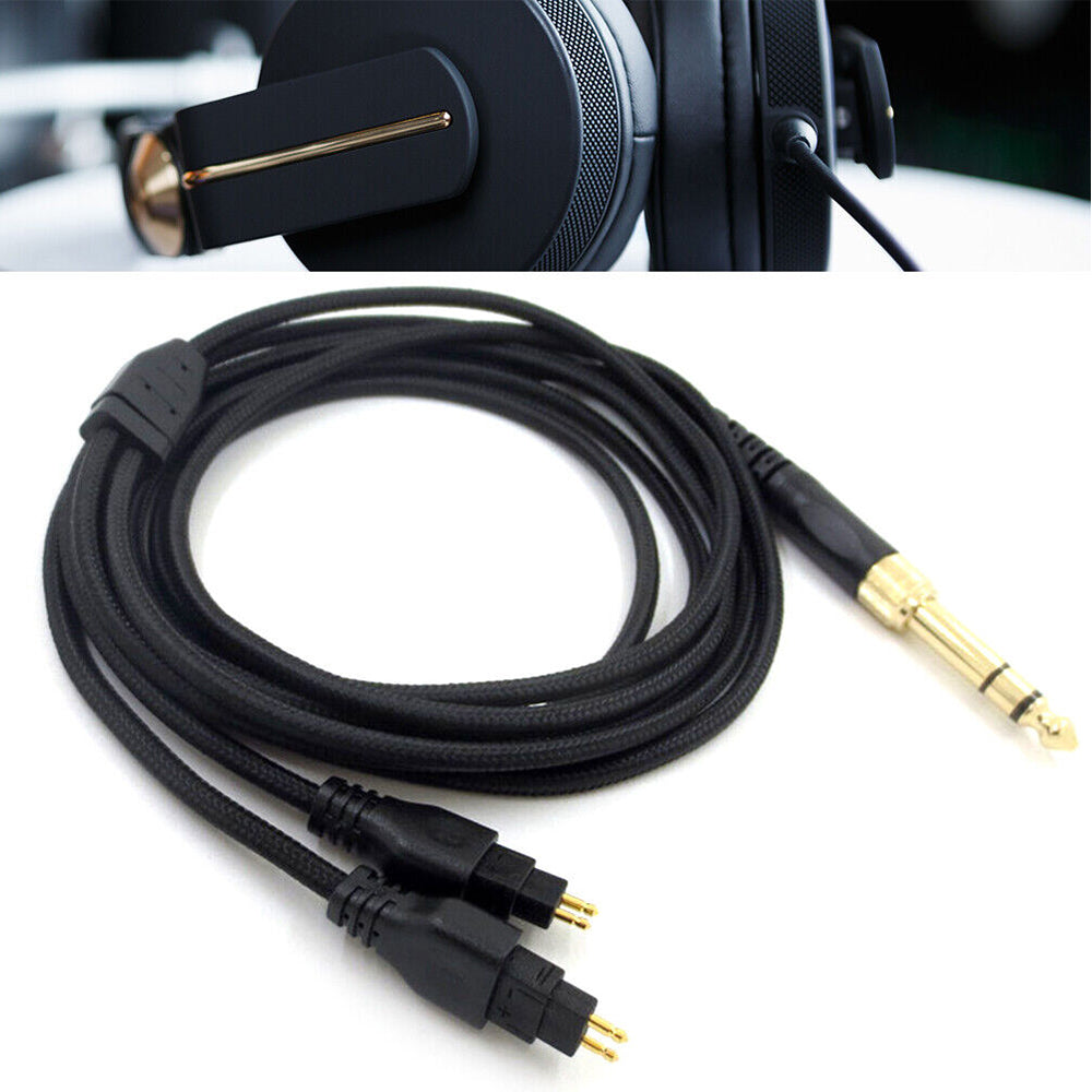 2M Replacement Headphones Audio Cable for Sennheiser HD580 HD600 HD650 Earphones