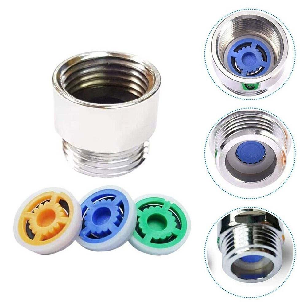 Shower Flow Reducer Limiter Set Water Saving 4, 6, 9 L/min Hose Restrictor