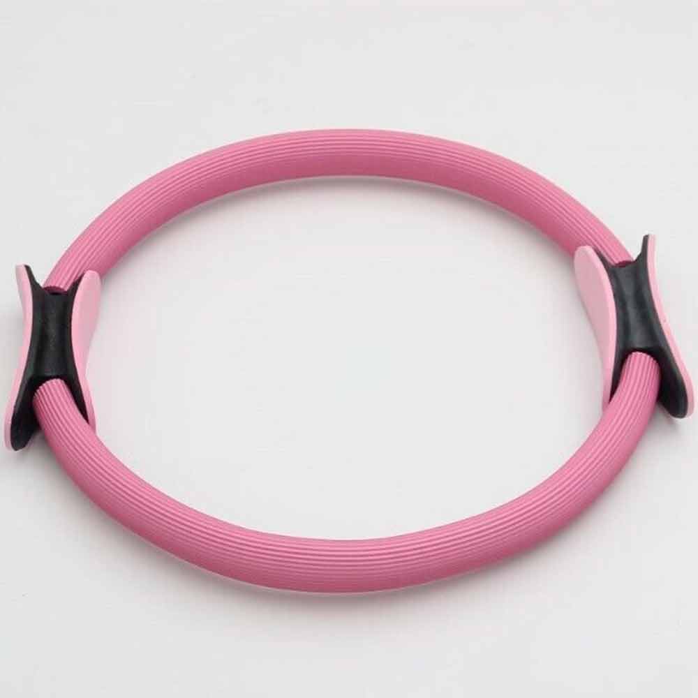 Pilates Ring Exercise Resistance Yoga Gym Rings Fitness Magic Circle Foam Grip