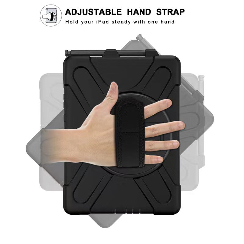 Rugged Case with Pen Holder for Galaxy Tab Active 5 Pro/Active 4 PRO 10.1" (2022)/ Active Pro 10.1" (2019)