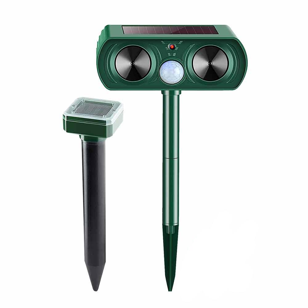 1PC Solar Ultrasonic Animal & Pets Repeller Motion Sensor Bird Rat Possum Repellent