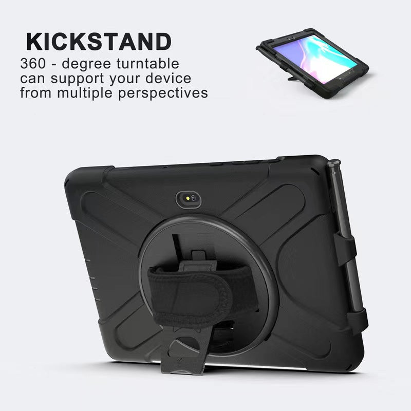 Rugged Case with Pen Holder for Galaxy Tab Active 5 Pro/Active 4 PRO 10.1" (2022)/ Active Pro 10.1" (2019)