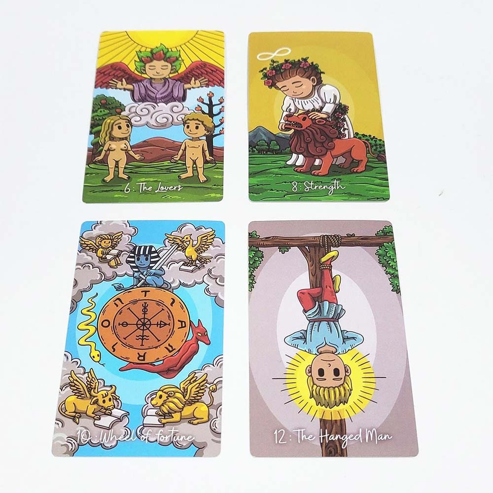 Smithtiny Tarot Decks Oracle Cards for Beginners Table Board Game Party Favors