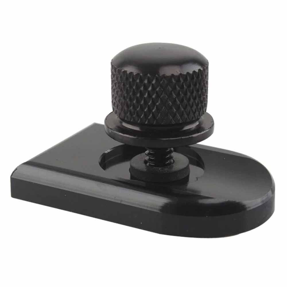 6mm Black For Seat Bolt Tab Screw Mount Knob Cover High Quality For Harley