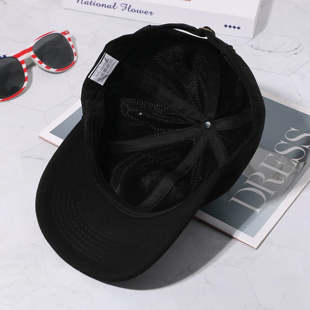USA 250th Anniversary Baseball Cap - Patriotic 3D Print Hat 1776-2026