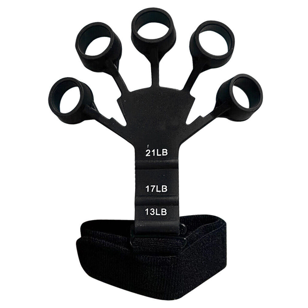 Finger Exerciser Strength Gripper Forearm Trainer Hand Grip Strengthener Therapy