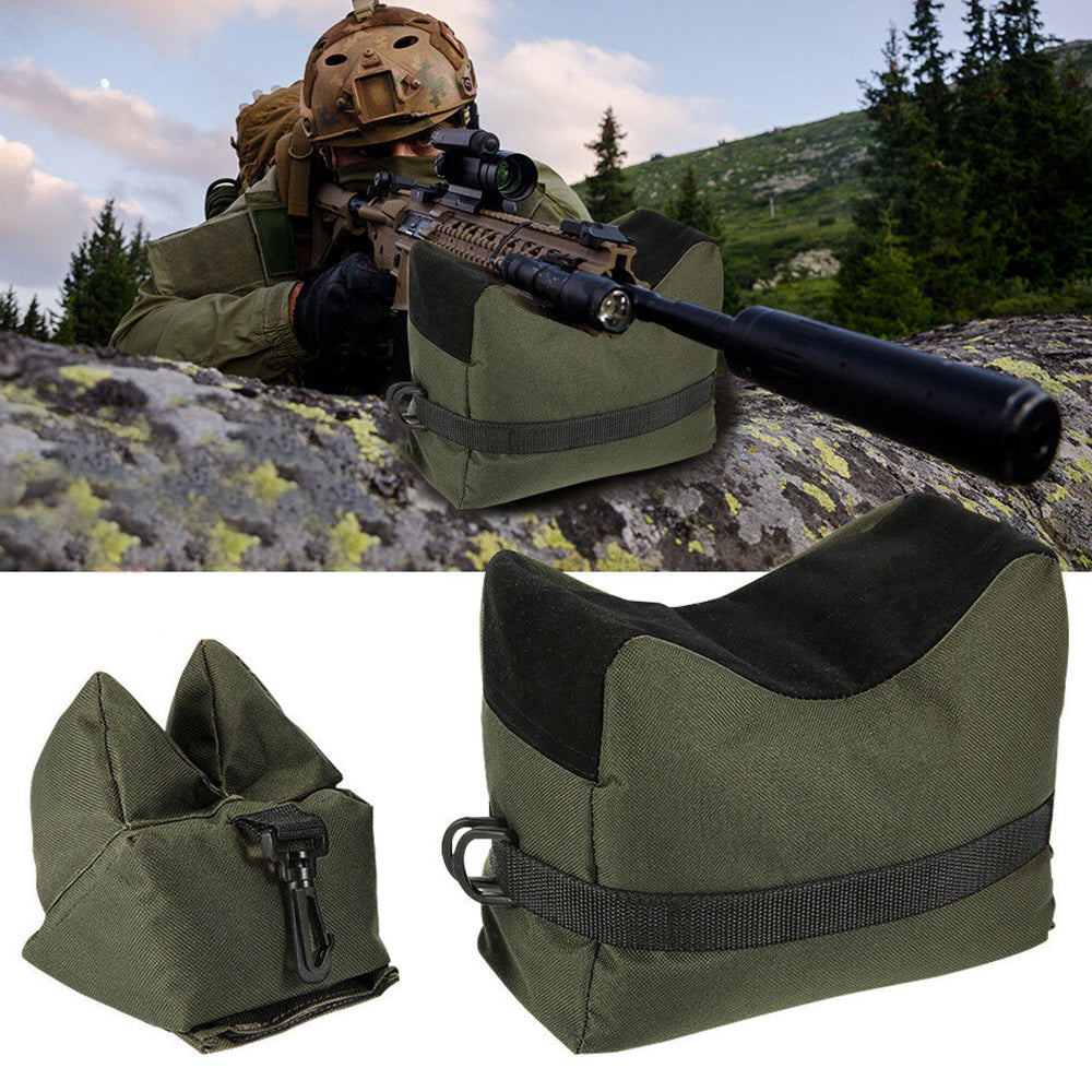 Target Hunting Shooting Range Sand Bag Set Rifle GunRest Stand Pack Tactical