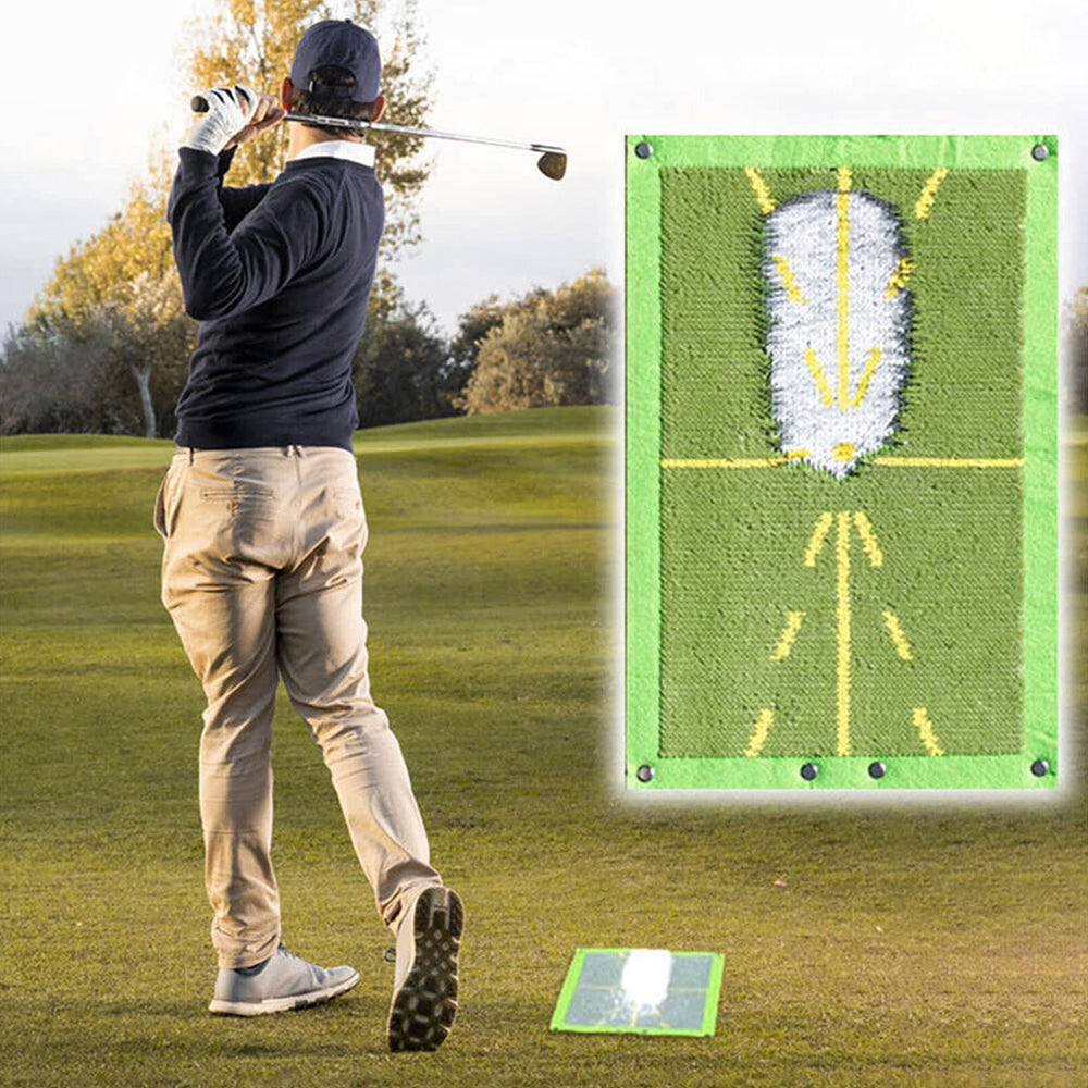 Golf Training Mat for Swing Golf Practice Mat Analysis Swing Path 45*30cm