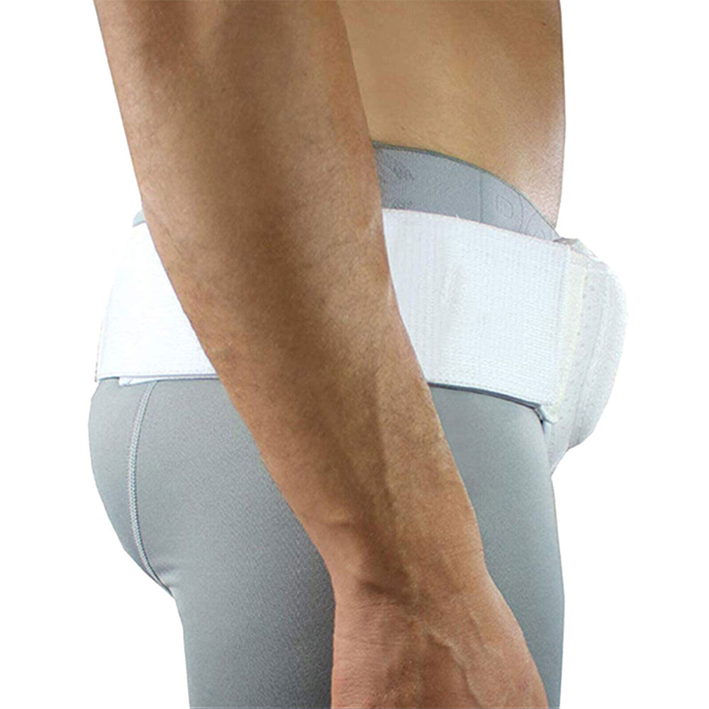 Mens Hernia Support Belt Sports Inguinal Groin Hernia Pain Relief Truss Brace