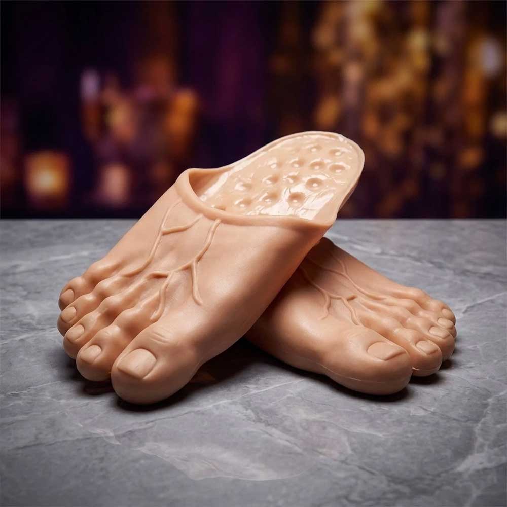 Giant Foot Slippers – Funny Costume Props with Non-Slip Soles for Parties