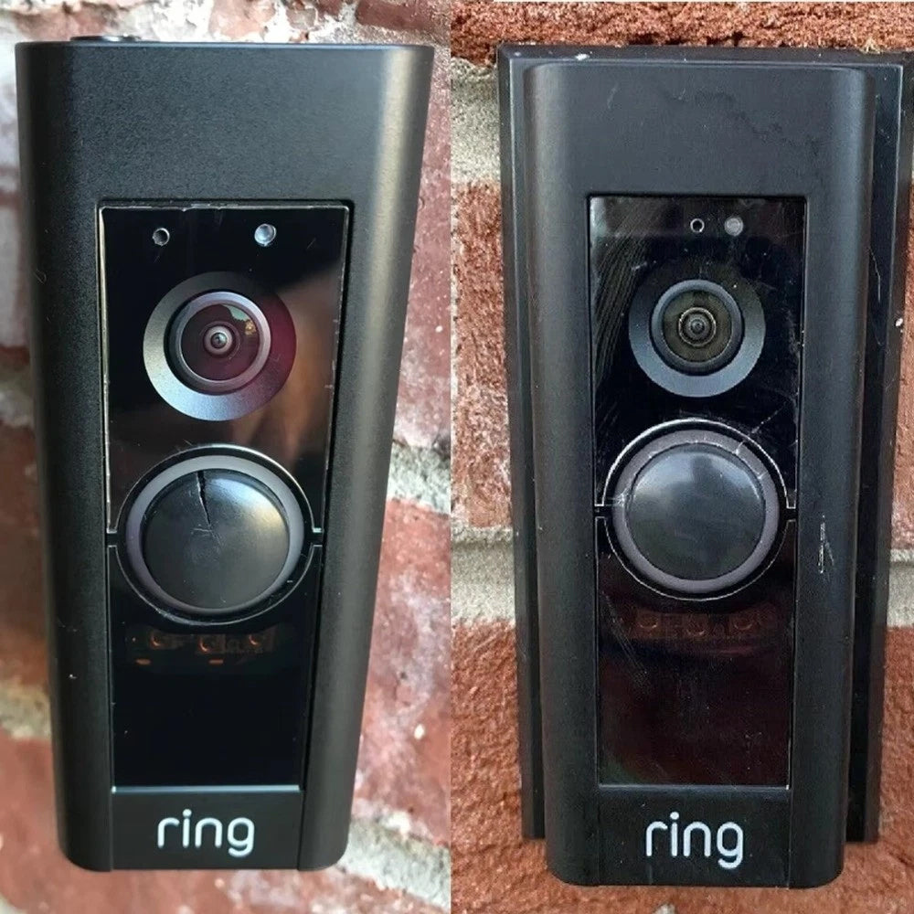 4PCS Replacement Buttons for Ring Doorbell Pro - Easy Fix for Cracked/Broken Doorbell Cover
