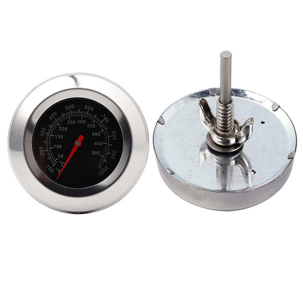 Stainless Steel Oven Thermometer BBQ Temperature Gauge Kitchen Barbecue