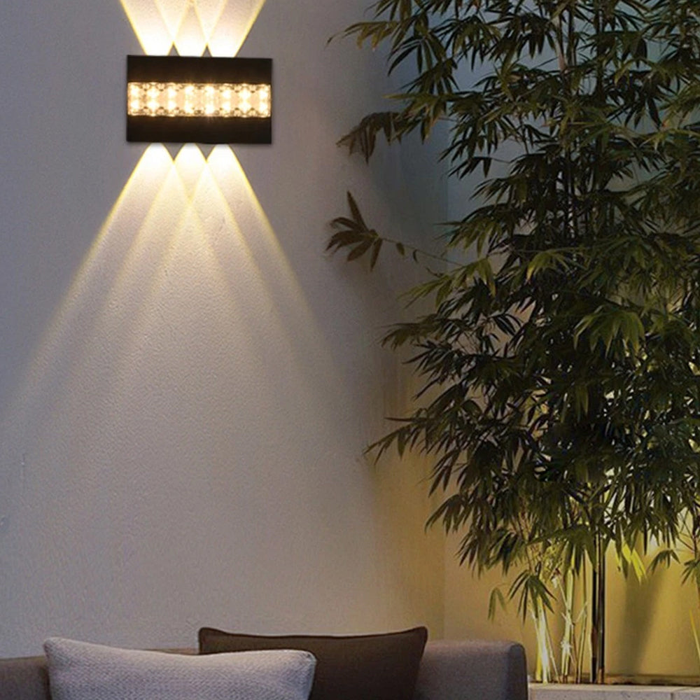 Modern LED Wall Light – IP65 Waterproof 10W Up/Down Sconce for Garden/Patio