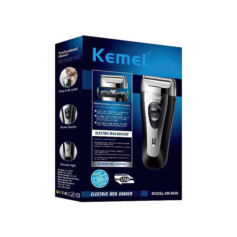 Men USB Electric Shaver Trimmer Razor Rechargeable Hair Beard Shaving Machine