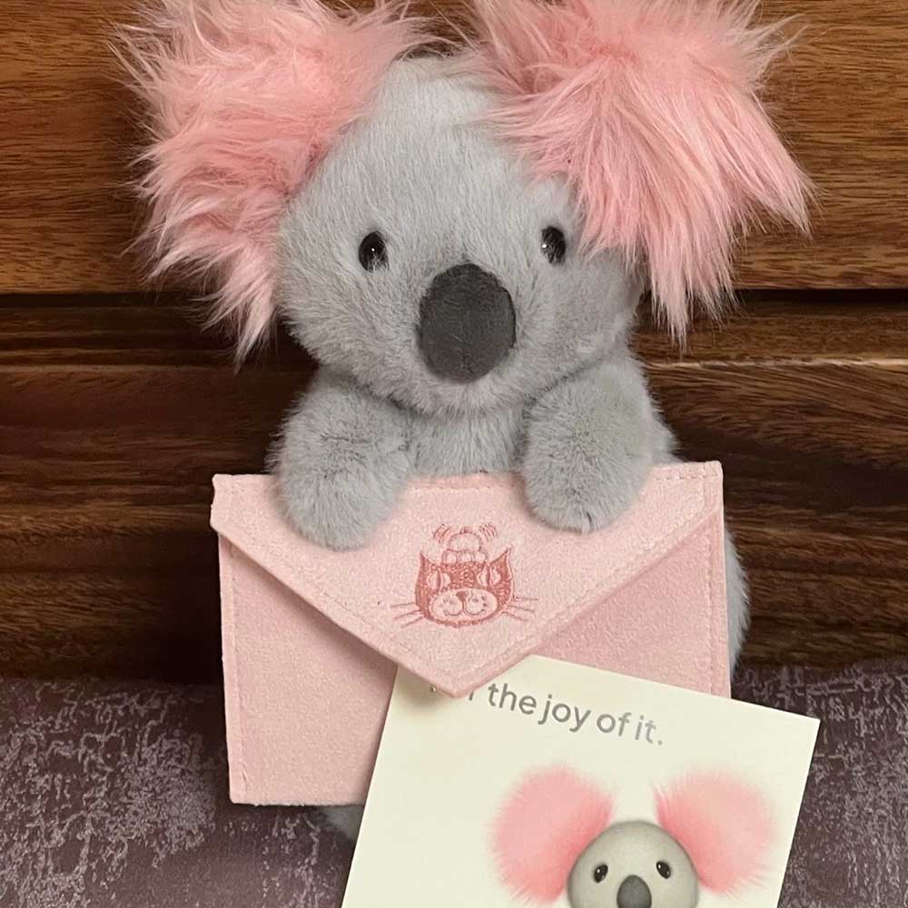 Valentine's Messenger Koala - Plush Toy, Cuddly Gift for Her/Him
