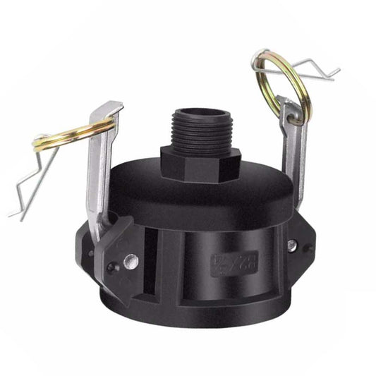 IBC Tote Tank Drain Adapter – 2" Cam Lock to 3/4" Garden Hose for 275/330 Gallon Tanks