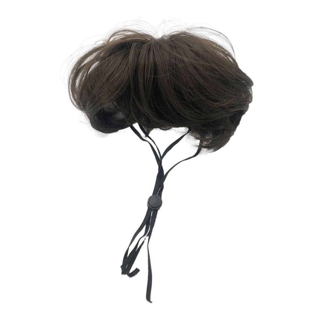 Pet Wig Funny Cat Dog Wig Adjustable Pet Headdresses Pet Cosplay Props