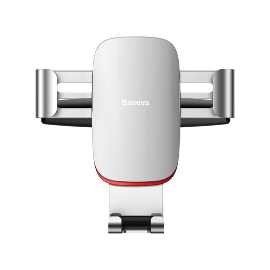 Metal Age Gravity Car Mount Silver Phone Holder Baseus