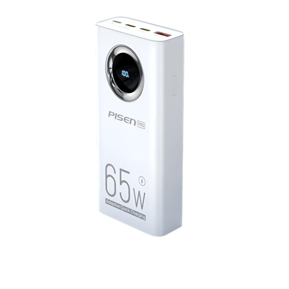 Pisen-PRO Digital Power Bank PD65-3 30000 (65W) (LS-DY100/ White)