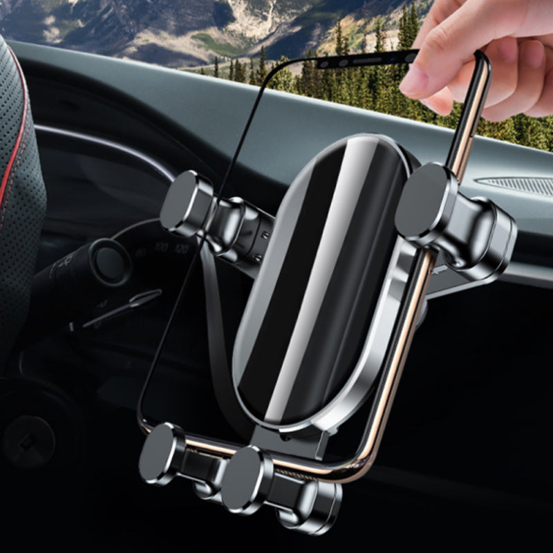 Phonix Gravity-Activated Car vent Mount Vent Phone Holder Black