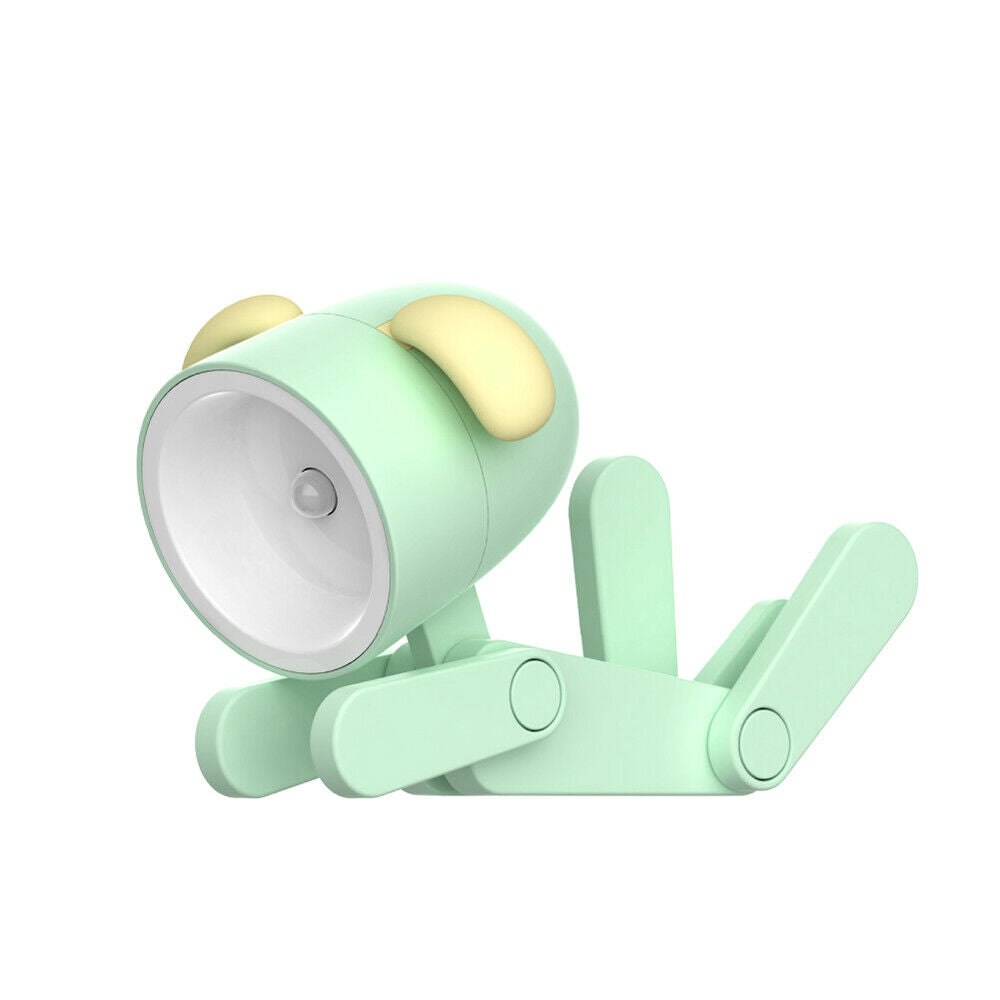 Cute Folding Animal Pet Light  Mini LED Night Light Cartoon Table Lamp Room Decor