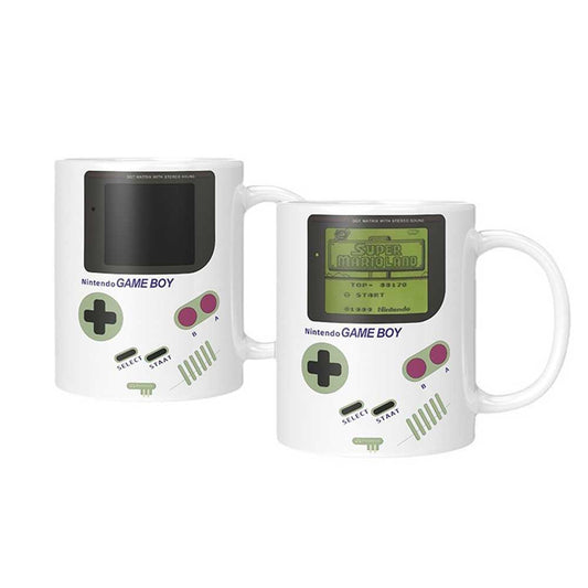 Nintendo Game Boy Heat Color Change Ceramic Mug New In Box Vintage Games
