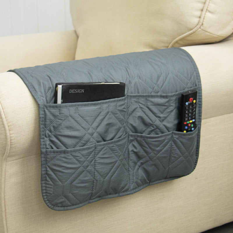 6-Pockets Sofa Arm Rest TV Remote Control Tidy Organizer Holder Chair Couch Bag