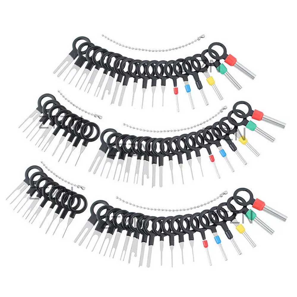 70Pcs Set Pin Ejector Wire Kit Extractor Auto Terminal Removal Connector Tool