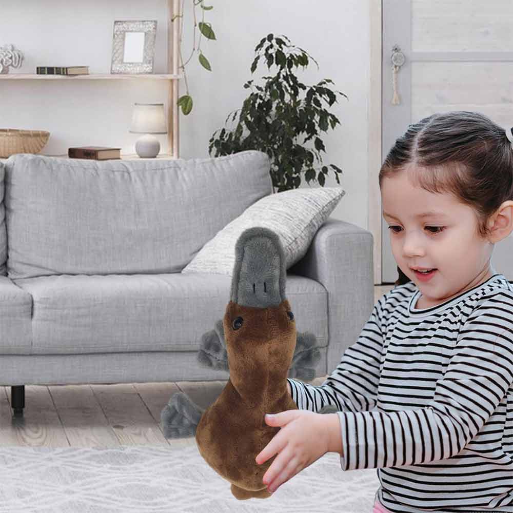 Simulation Animal Platypus Plush Doll Australian Duckbill Stuffed Toys Gift 20cm