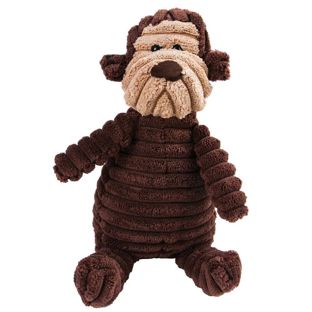 Puppy Teeth Toys Cute Pet Dog Chew Toy Squeaker Squeaky Soft Plush Play Sound