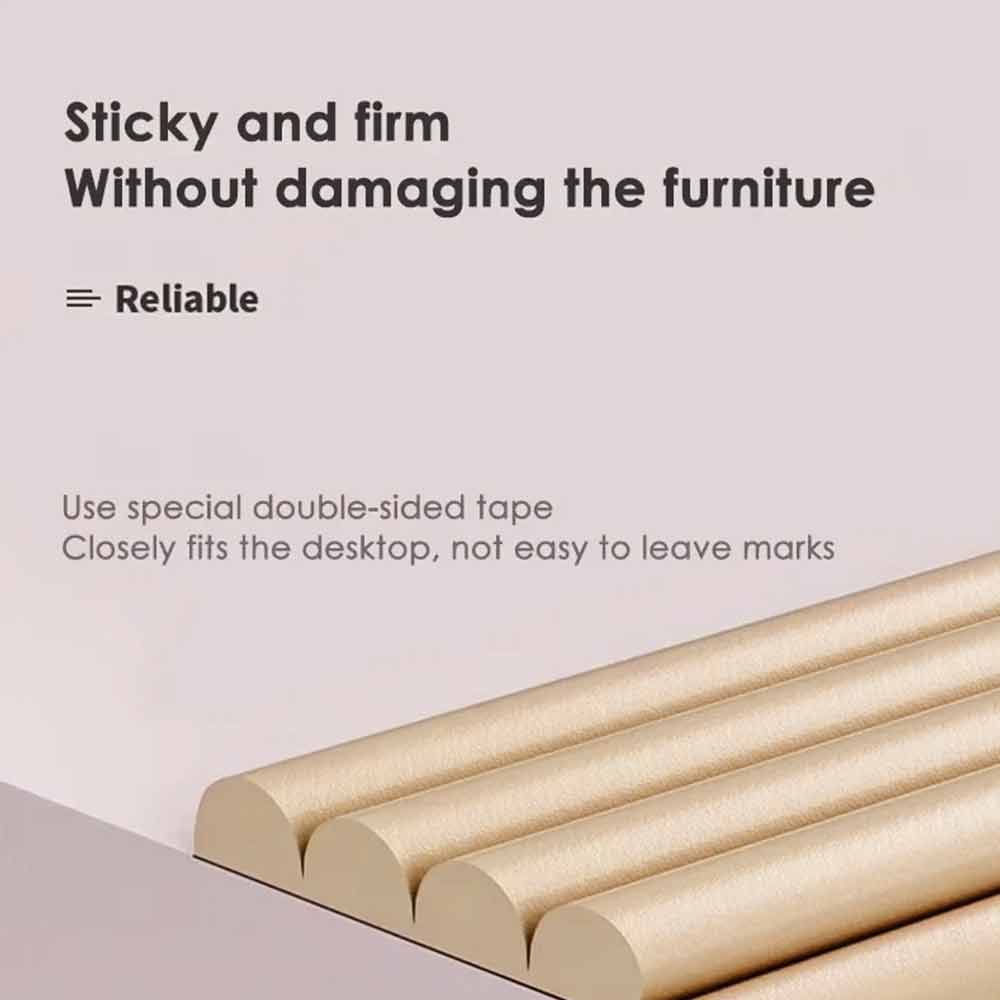 2M Foam Bumper Strip – Edge Corner Protector, Self-Adhesive Furniture Guard