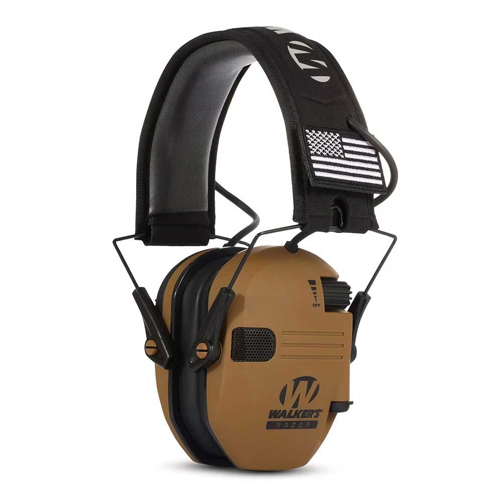 Walker's Electronic Earmuff Shooting Ear Protection Hearing Muff Slim Anti-noise