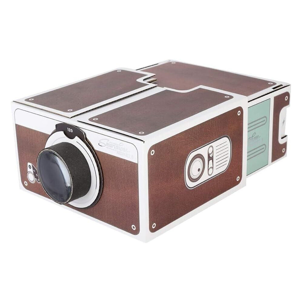 Mini DIY Home Portable Smartphone2.0 Mobile Phone Projector Amplifier Home