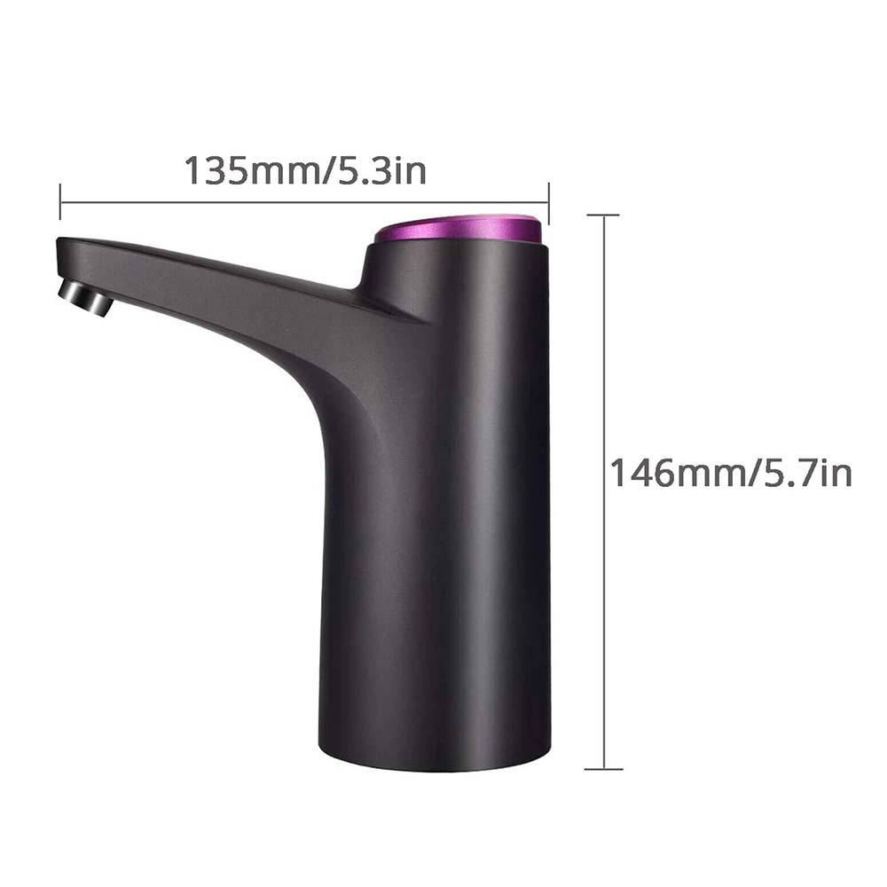 Automatic Water Bottle Pump Drinking Dispenser Electric USB Rechargeable TDS