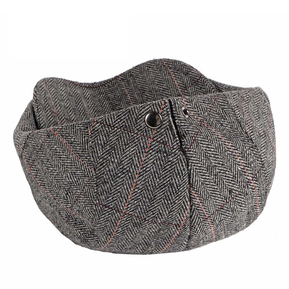 Mens Newsboy Gatsby Cap Ivy Hat Cabbie Golf Driving Flat Duckbill Beret Beanie