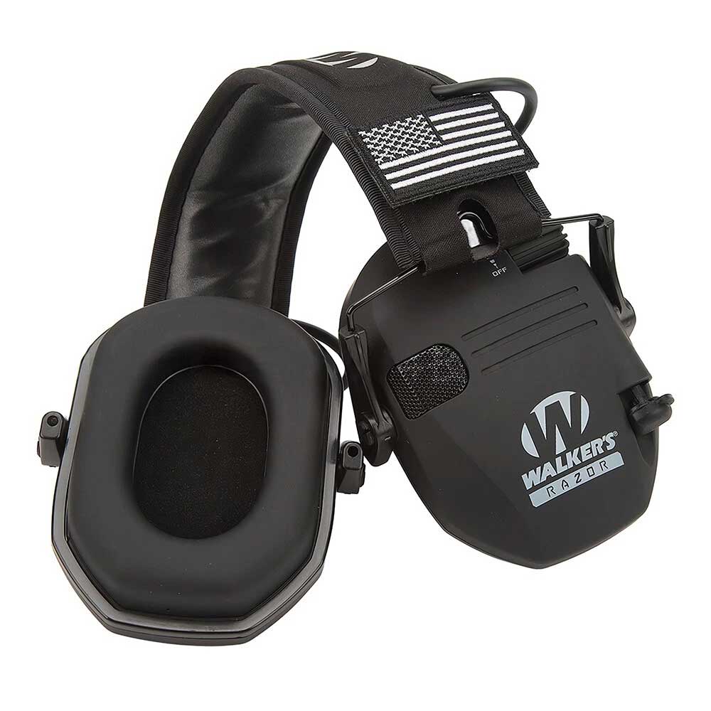 Walker's Electronic Earmuff Shooting Ear Protection Hearing Muff Slim Anti-noise