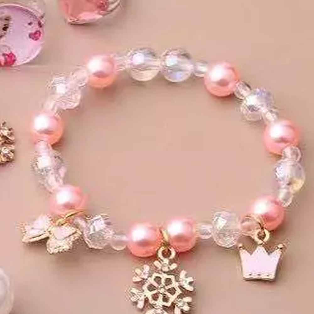 Frozens Elsa Anna necklace Bracelet Earring Ring Set Children Girls Gift BEST GIFT