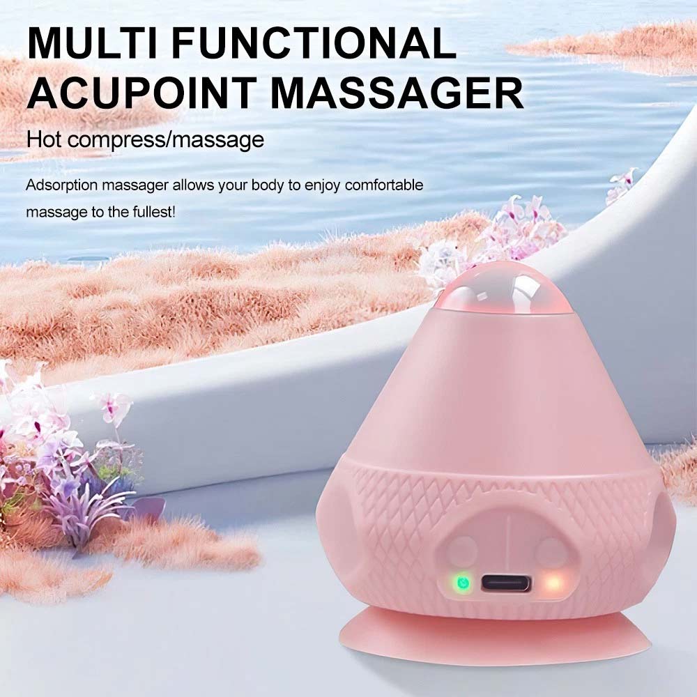Electric Fascia Training Massage Ball - Vibrating Deep Tissue & Heat Massager