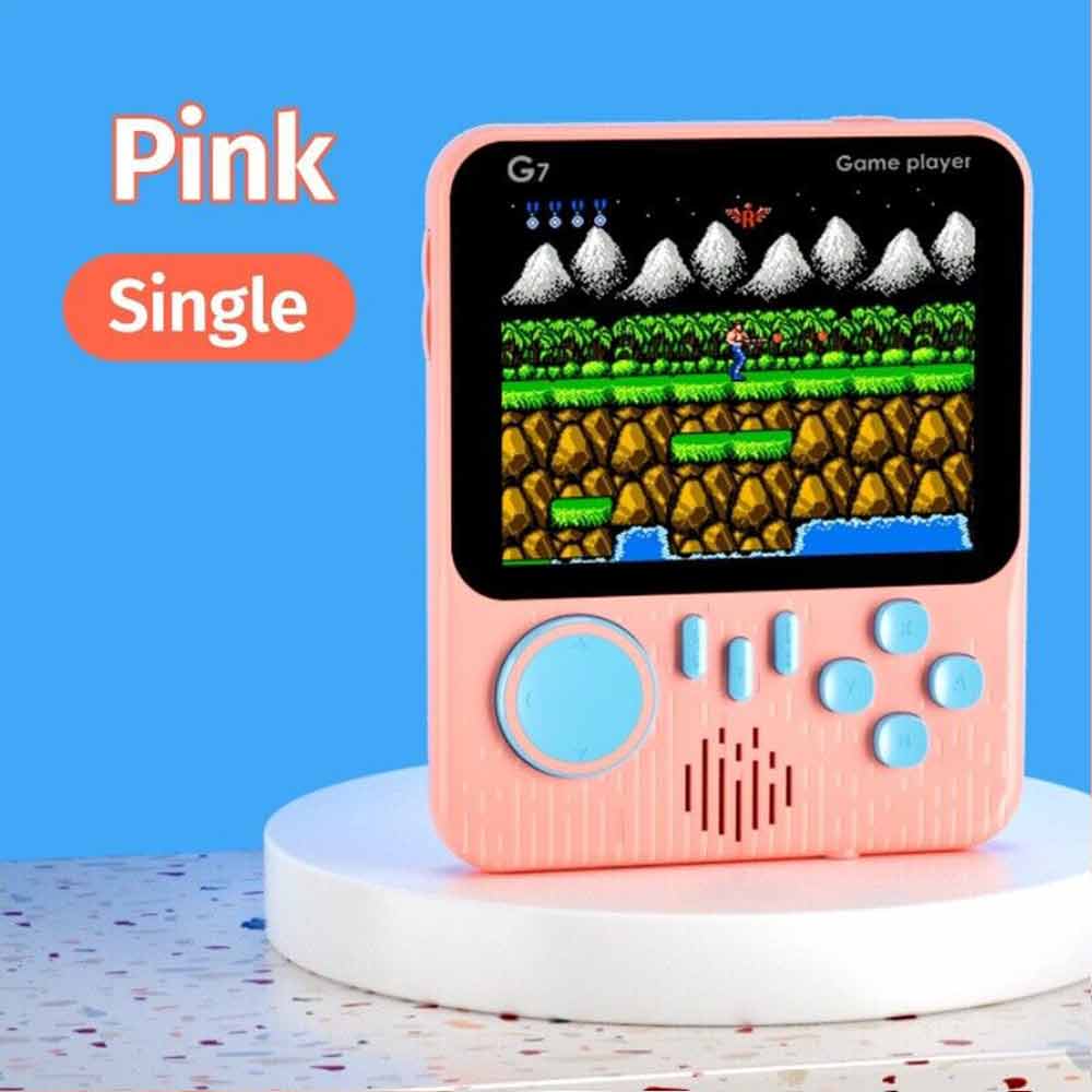 Super Thin Handheld Video Game Console Portable Game Player Built-in 600 Classic