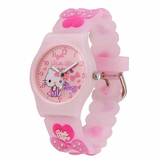 Cartoon Girls Watch – Analog-Digital Display for Little Ones, Fun PVC Strap